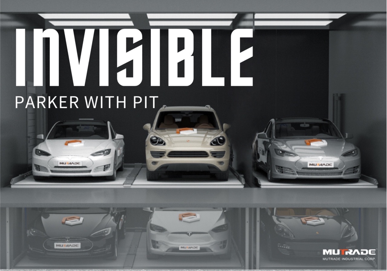 Invisible Parker with Pit: Best space-saving car Parking Lift with pit